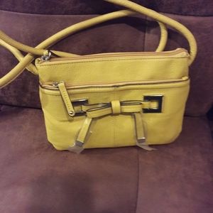 Yellow handbag